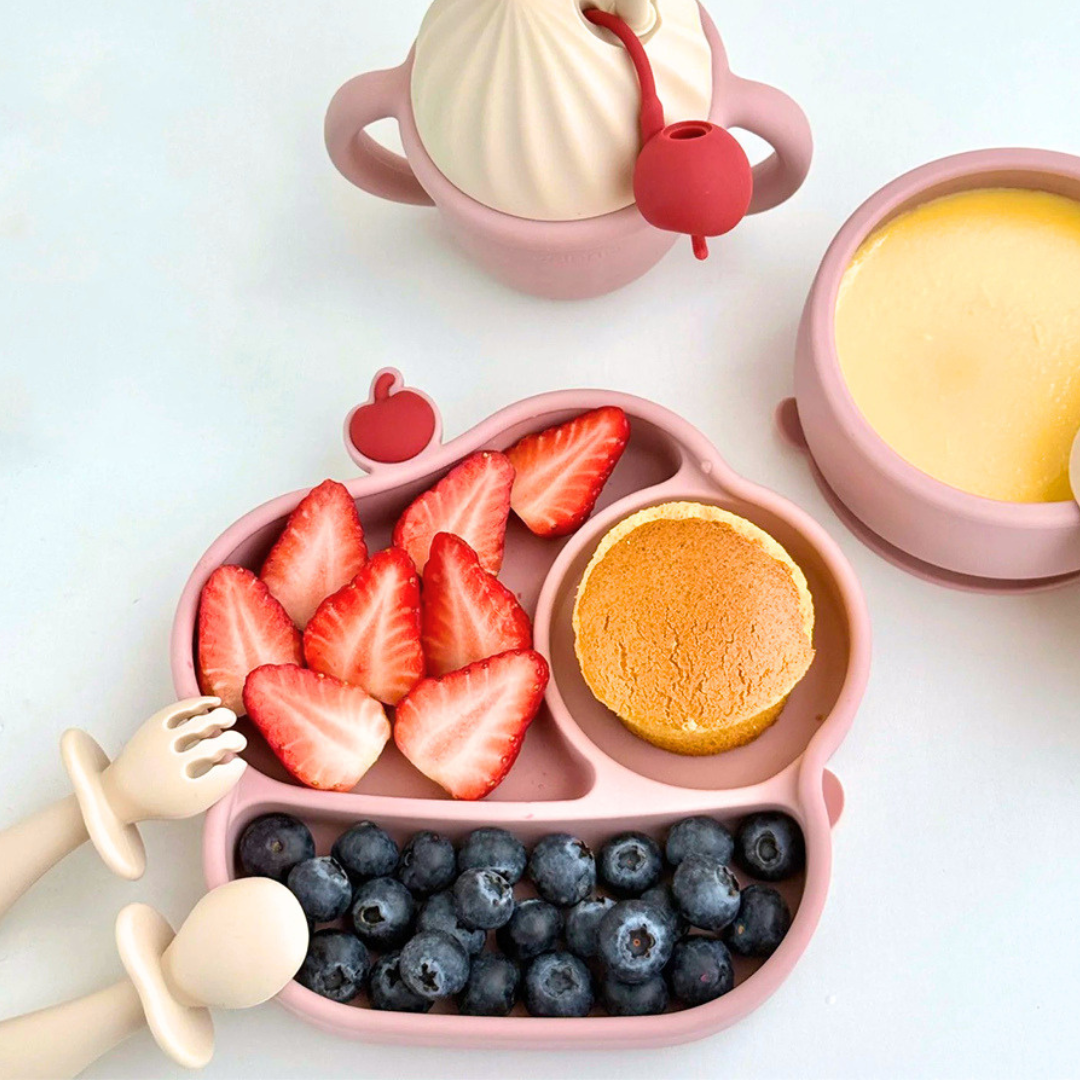 Ice Cream Silicone Divided Plate