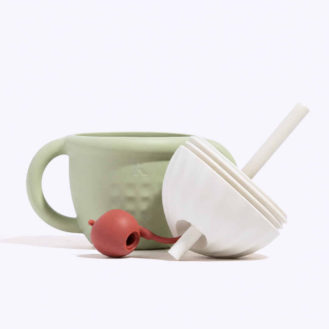 Ice Cream Silicone Handled Cup