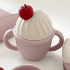 Ice Cream Silicone Handled Cup