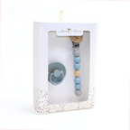 Amber Pacifier Clip and FRIGG Pacifier set by Mommy's Charms