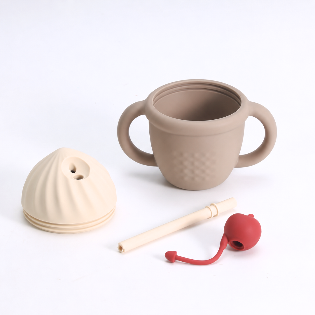 Ice Cream Silicone Handled Cup