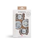 FRIGG Baby's First Pacifier Set – 4-Pack Newborn Dummy