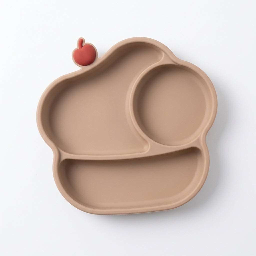 Ice Cream Silicone Divided Plate