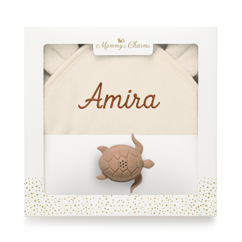 Personalized Baby Towel - Embroidered Soft Bath towel