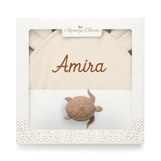 Personalized Baby Towel - Embroidered Soft Bath towel