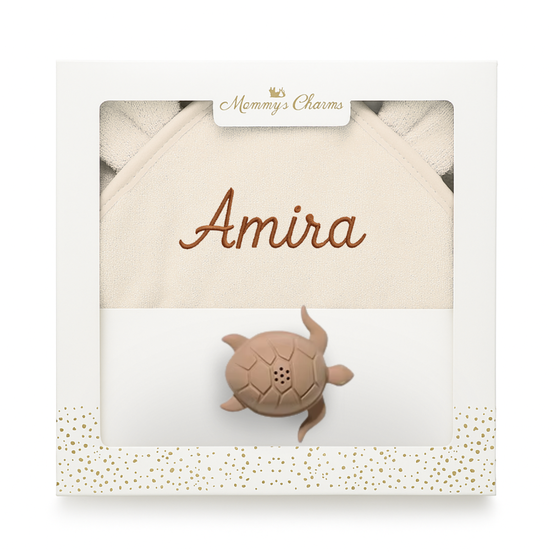 Personalized Baby Towel - Embroidered Soft Bath towel