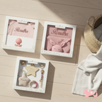The Royal Welcome Bundle – Personalized Towel, Blanket & Pacifier Set - baby shower gift bundle by Mommy's Charms