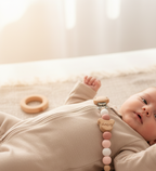 Personalized Pacifier Clip – Teddy Bear
