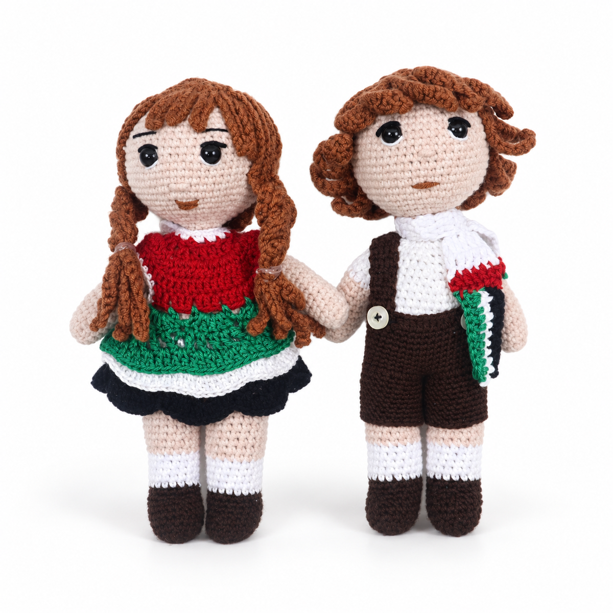 UAE National Day Crochet Dolls – Sultan & Shaikha