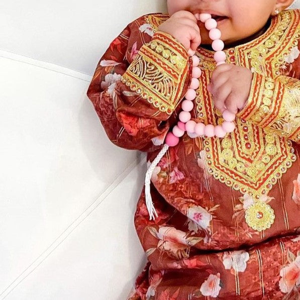 Classic Silicone Misbah – Baby Prayer Beads Teether