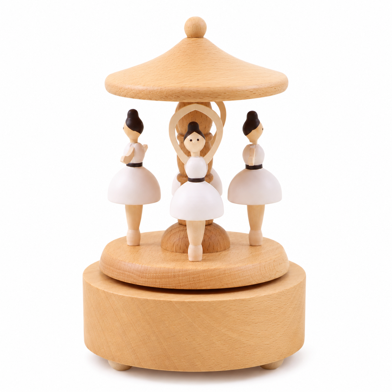 Personalized Baby Music Carousel – Engraved Music Box